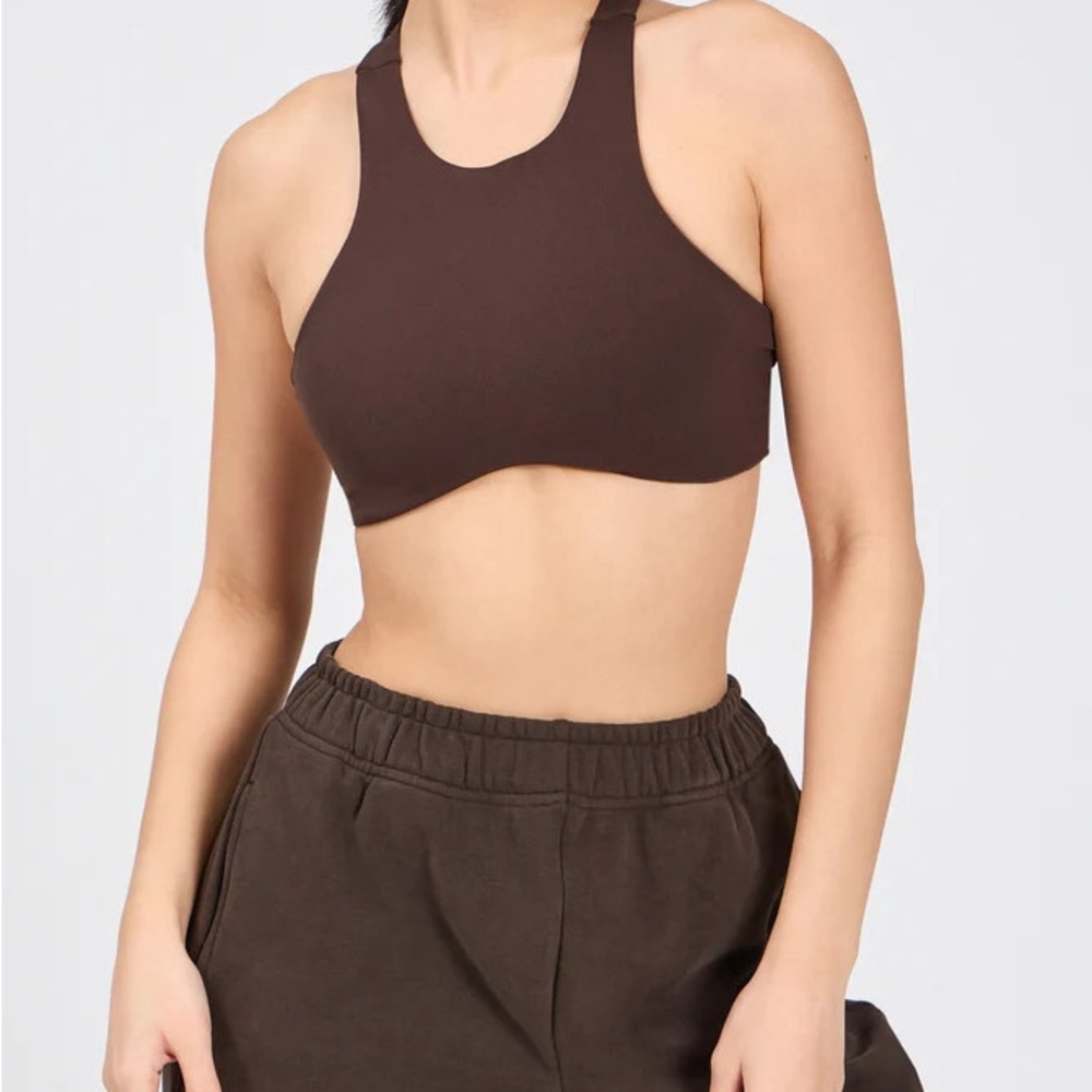 Women's Brown Sports Bra
